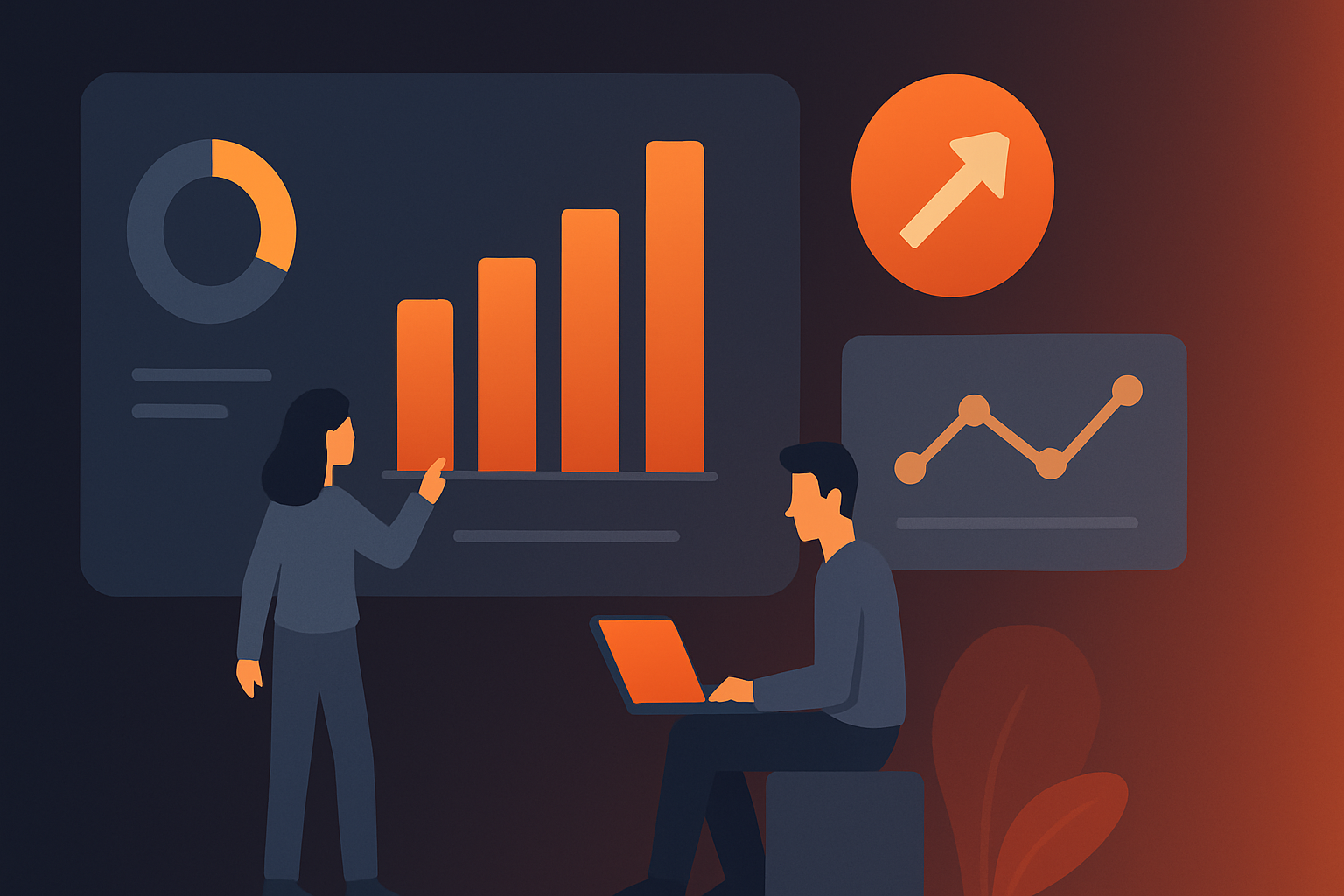 A visualization of commercial intelligence tools for B2B sales opportunities, highlighting data analytics and insights.